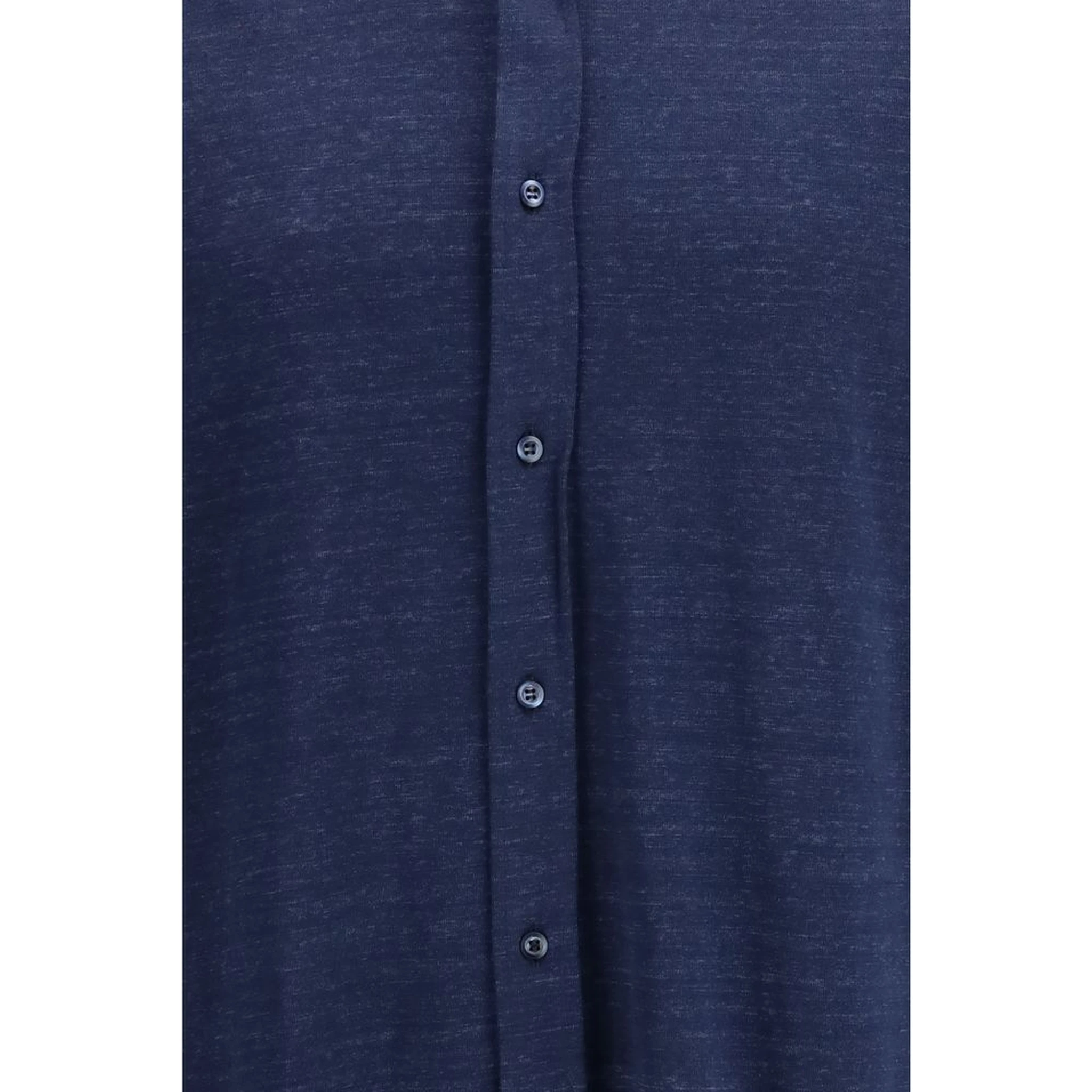Blue Linen Dress Shirt