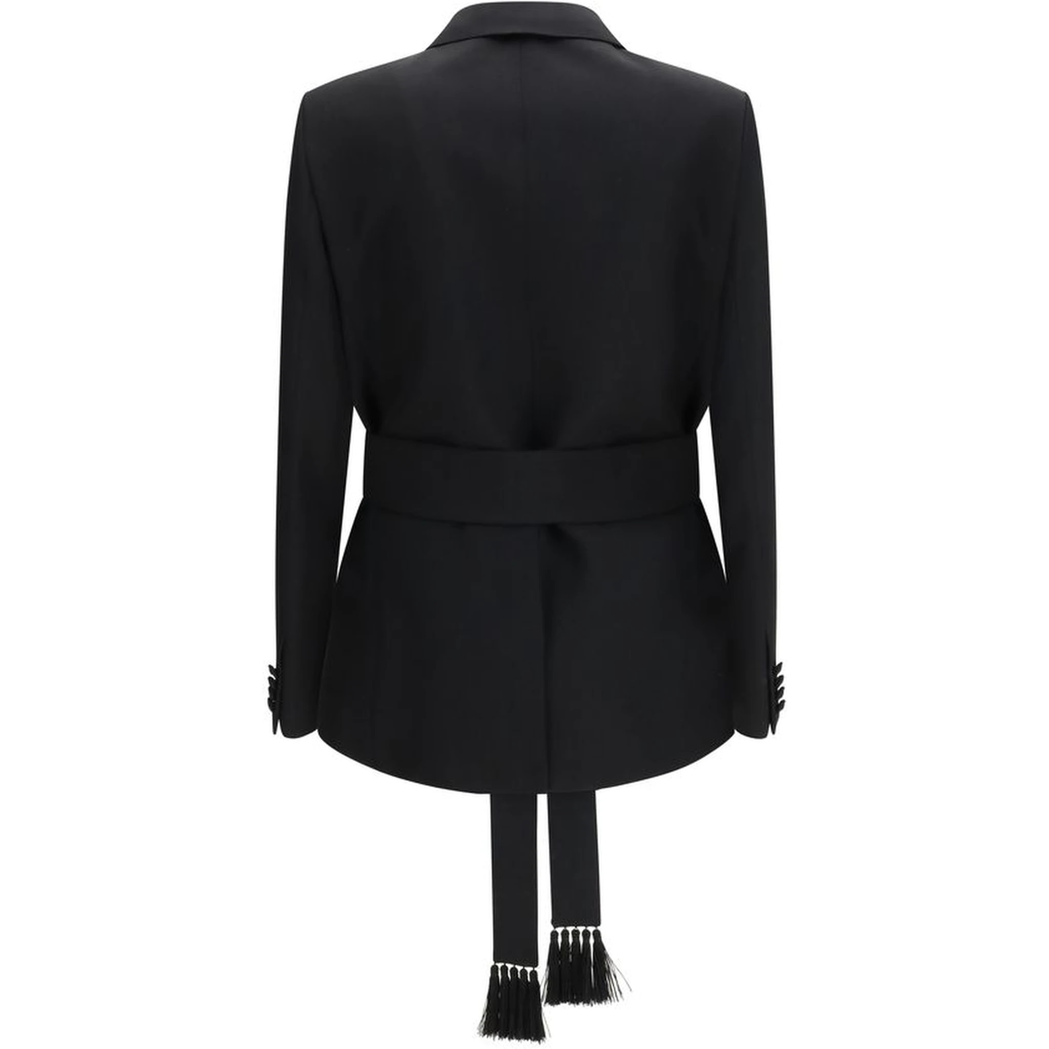 Black Fleece Wool Blazer