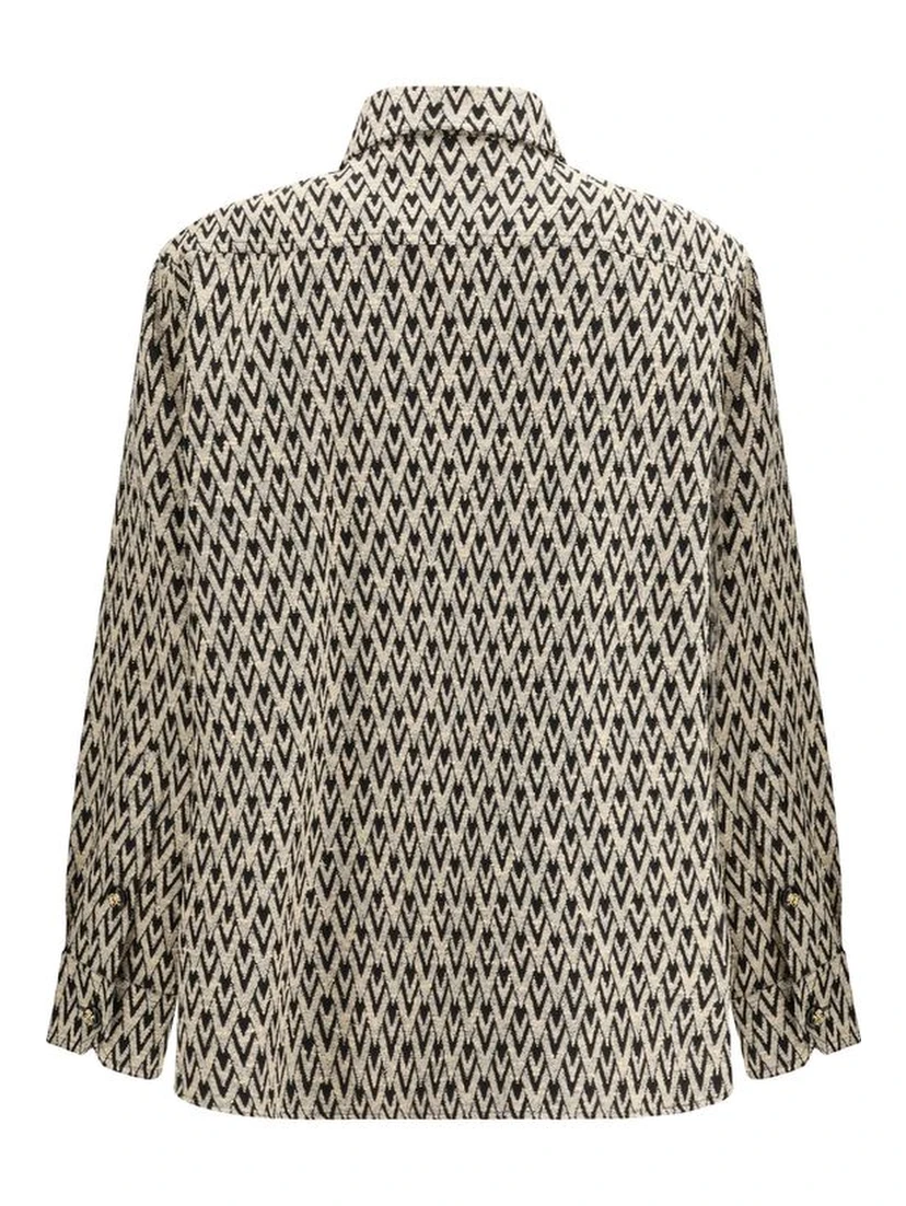 معطف قطني متعدد الألوان