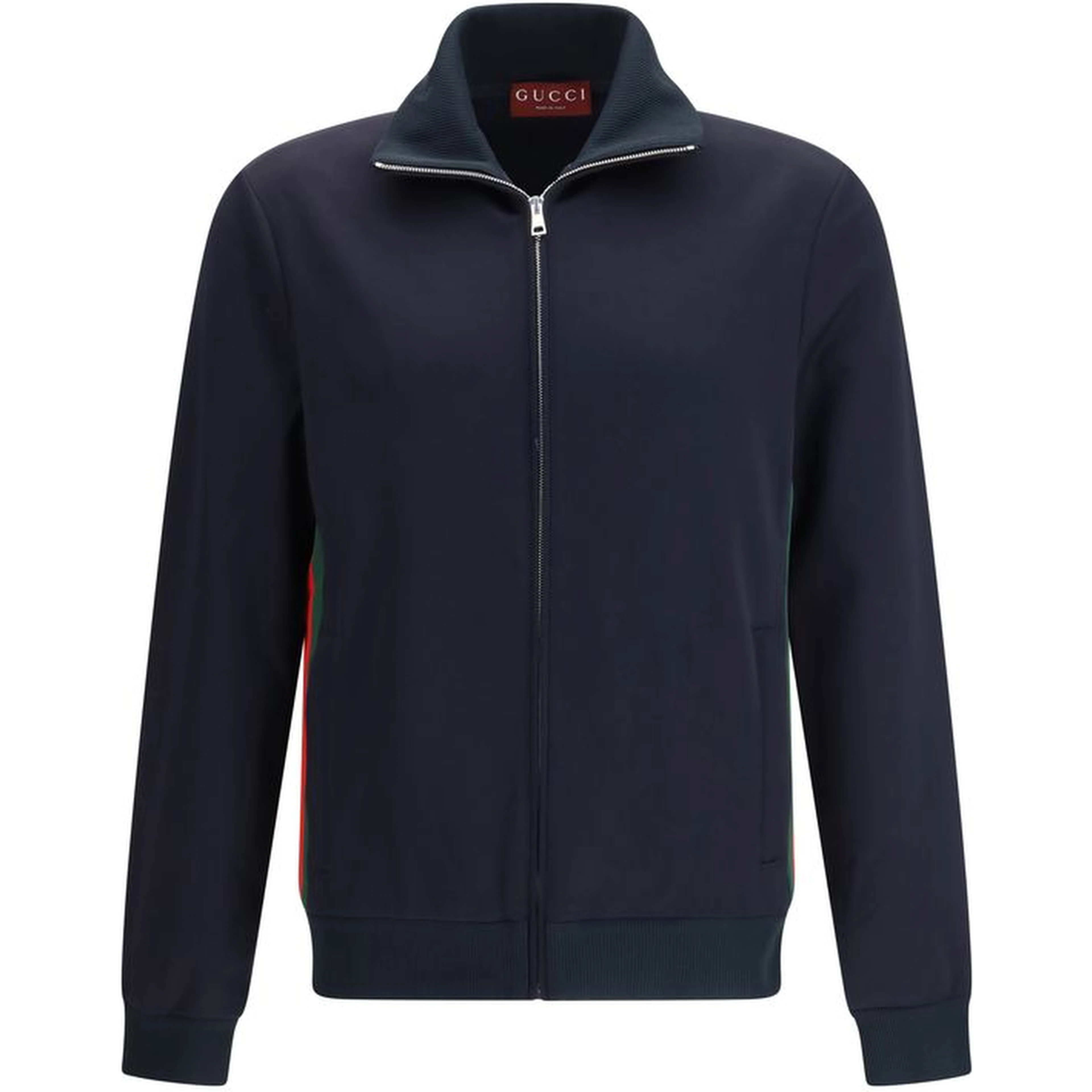 Blue Polyester Shell Jacket