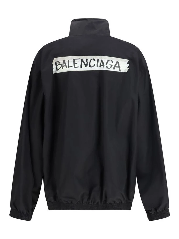 Black Cotton Shell Jacket alternative