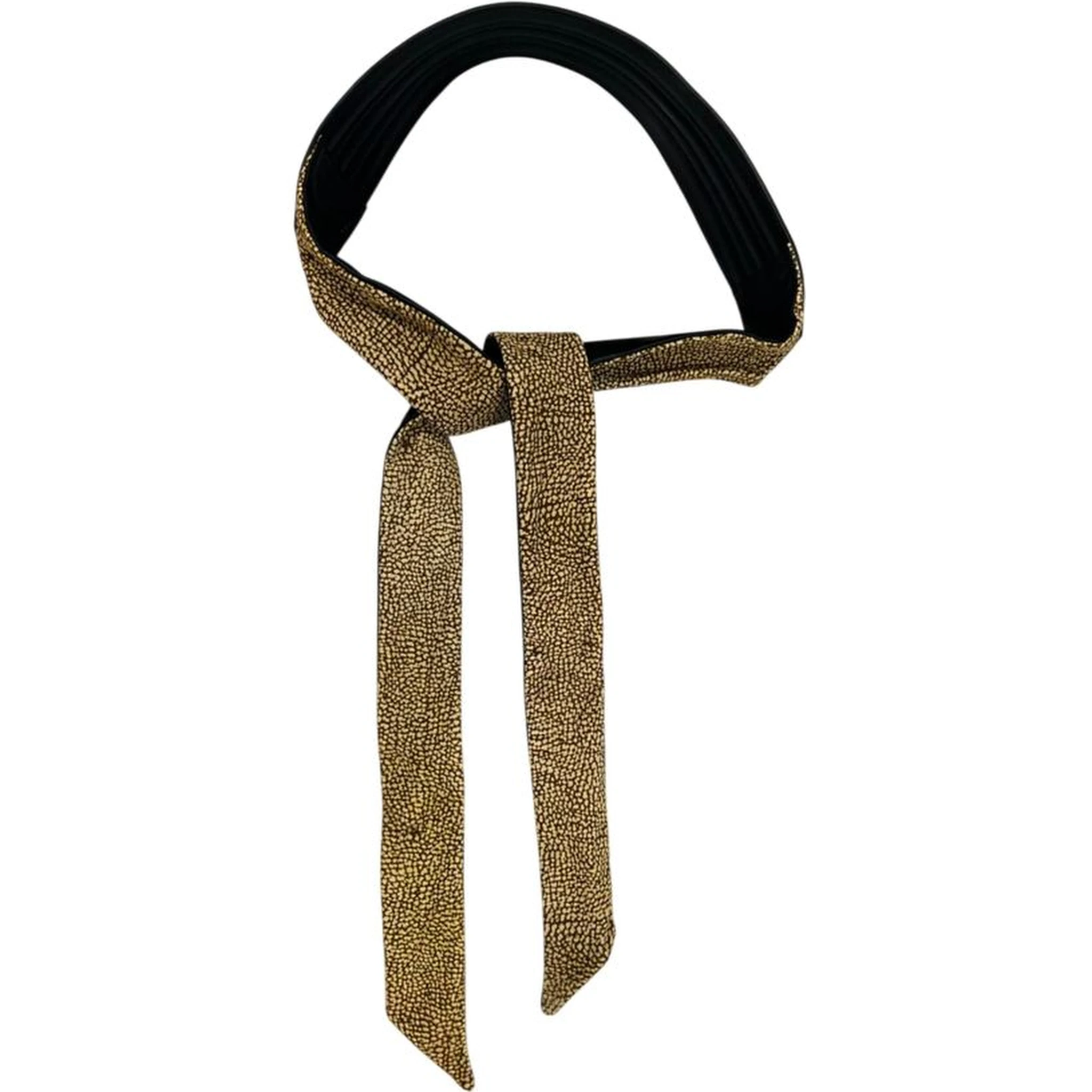 Beige Leather Women Belt