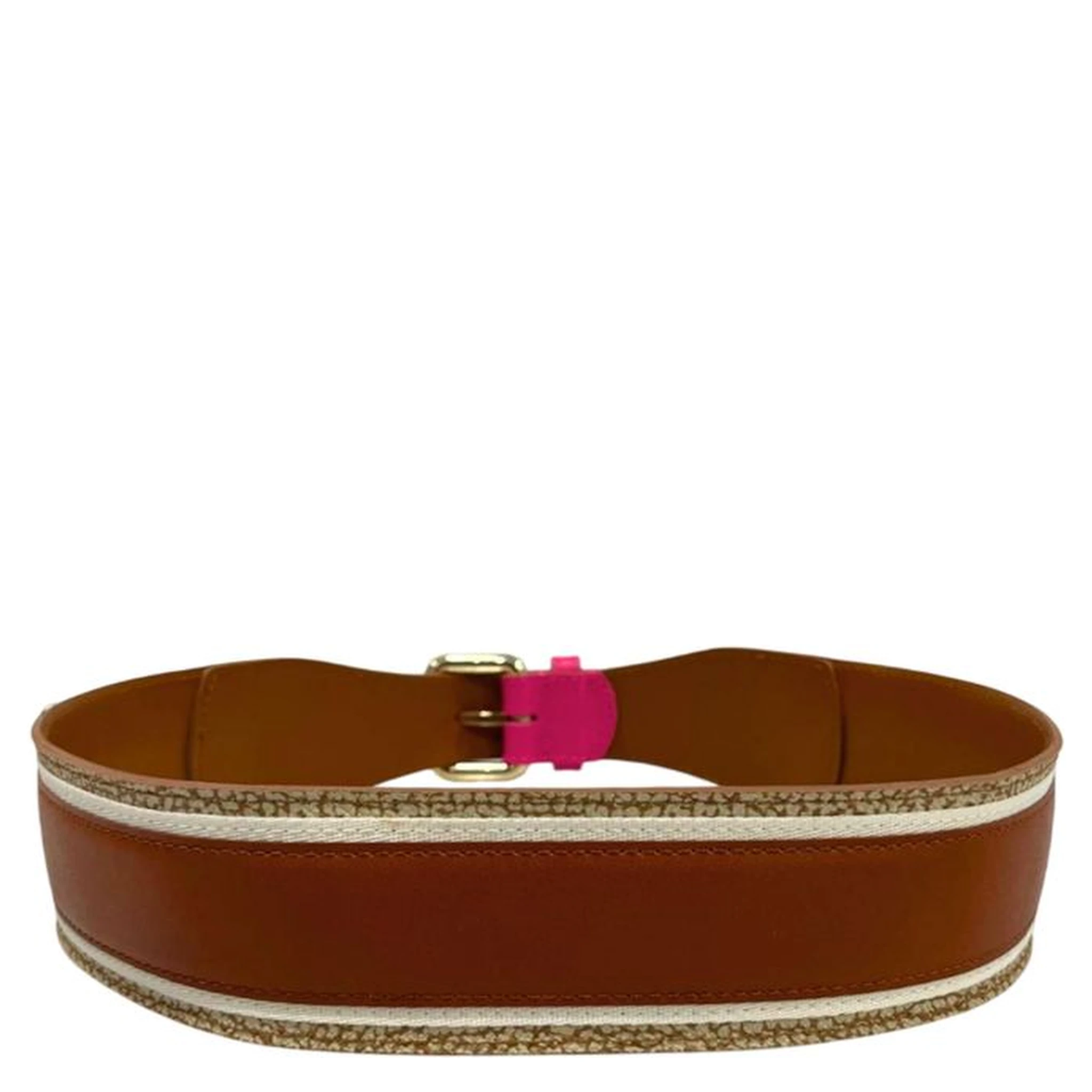 Pink Genuine Leather Women Belt