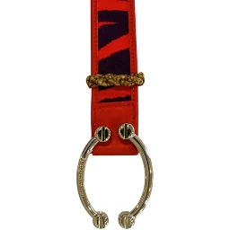Orange Leather Women Belt
