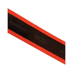 Orange Leather Women Belt