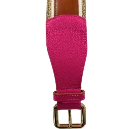 Pink Genuine Leather Women Belt