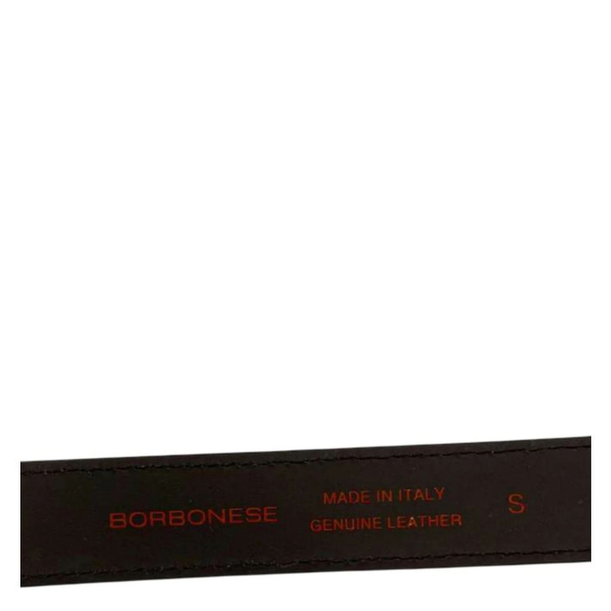 Red Genuine Leather Women's Belt