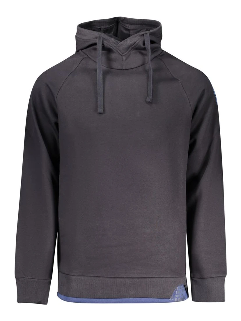 Blue Cotton Men's Sweatshirt