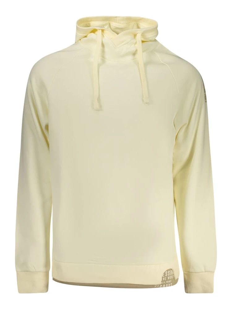 White Cotton Men's Sweatshirt