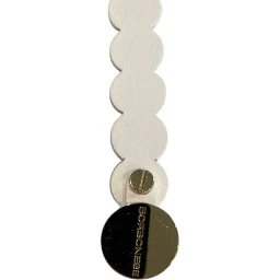 White Genuine Leather Women Belt