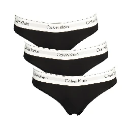 Black Cotton Women Underwear