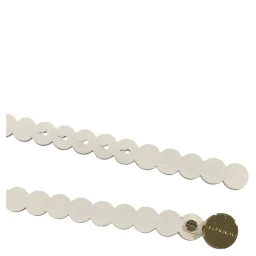 White Genuine Leather Women Belt