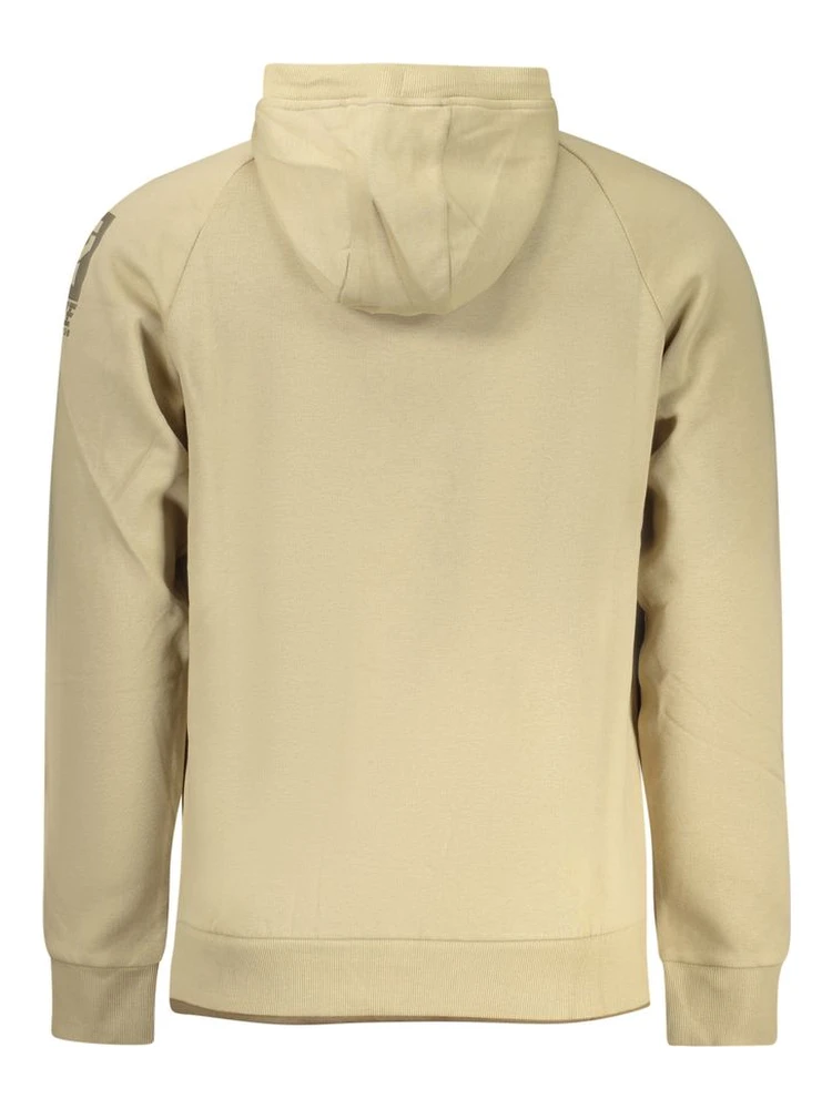 Beige Cotton Men Sweatshirt alternative