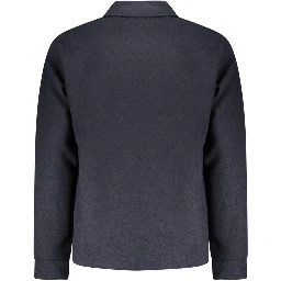 Blue Cotton Men's Shirt