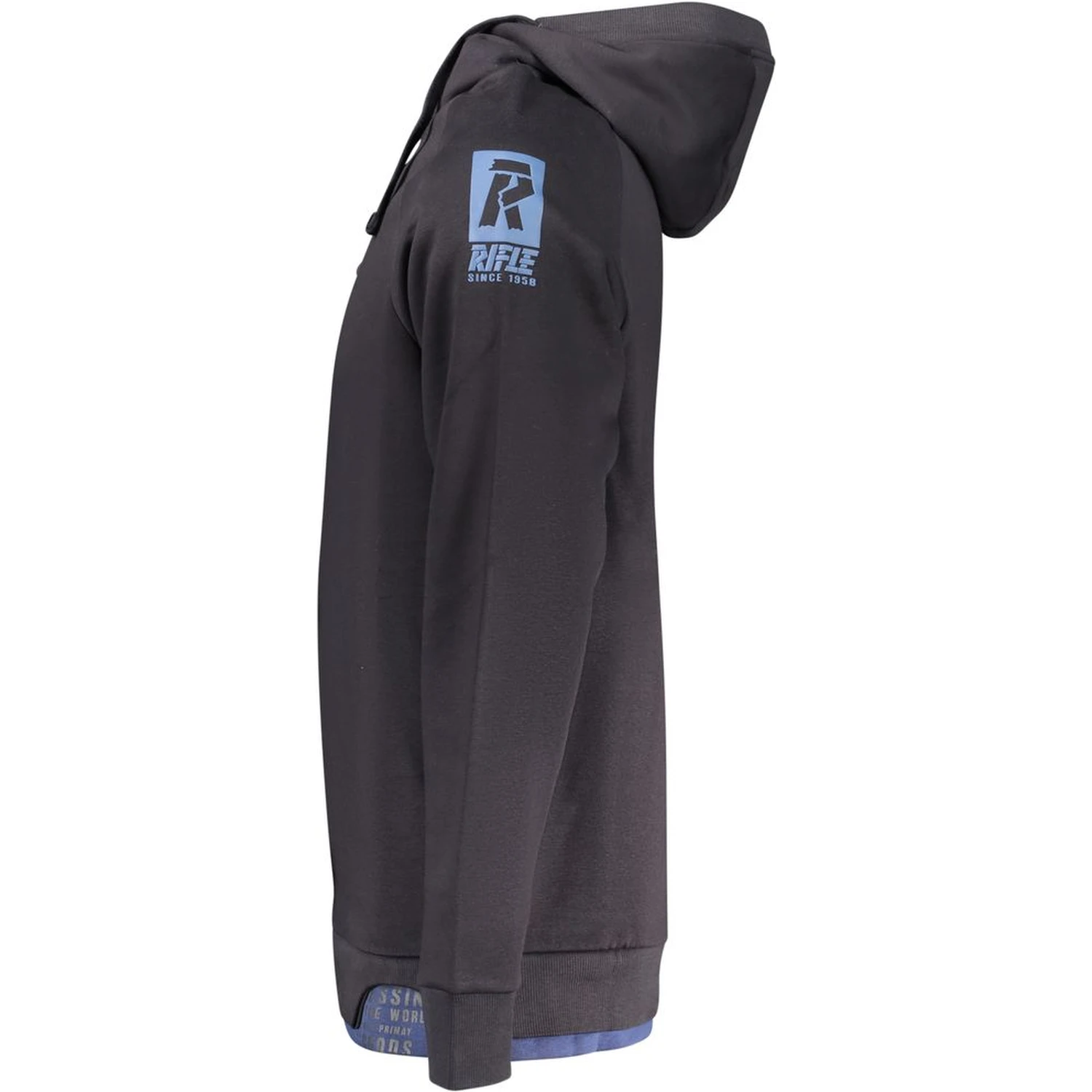 Blue Cotton Men's Sweatshirt