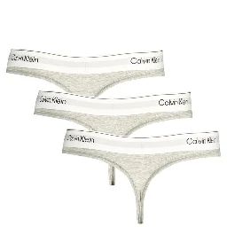 Grigio Cotton Women Thong
