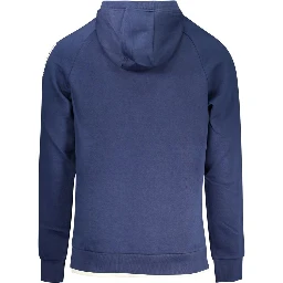 Blue Cotton Men's Sweatshirt