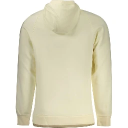 White Cotton Men's Sweatshirt