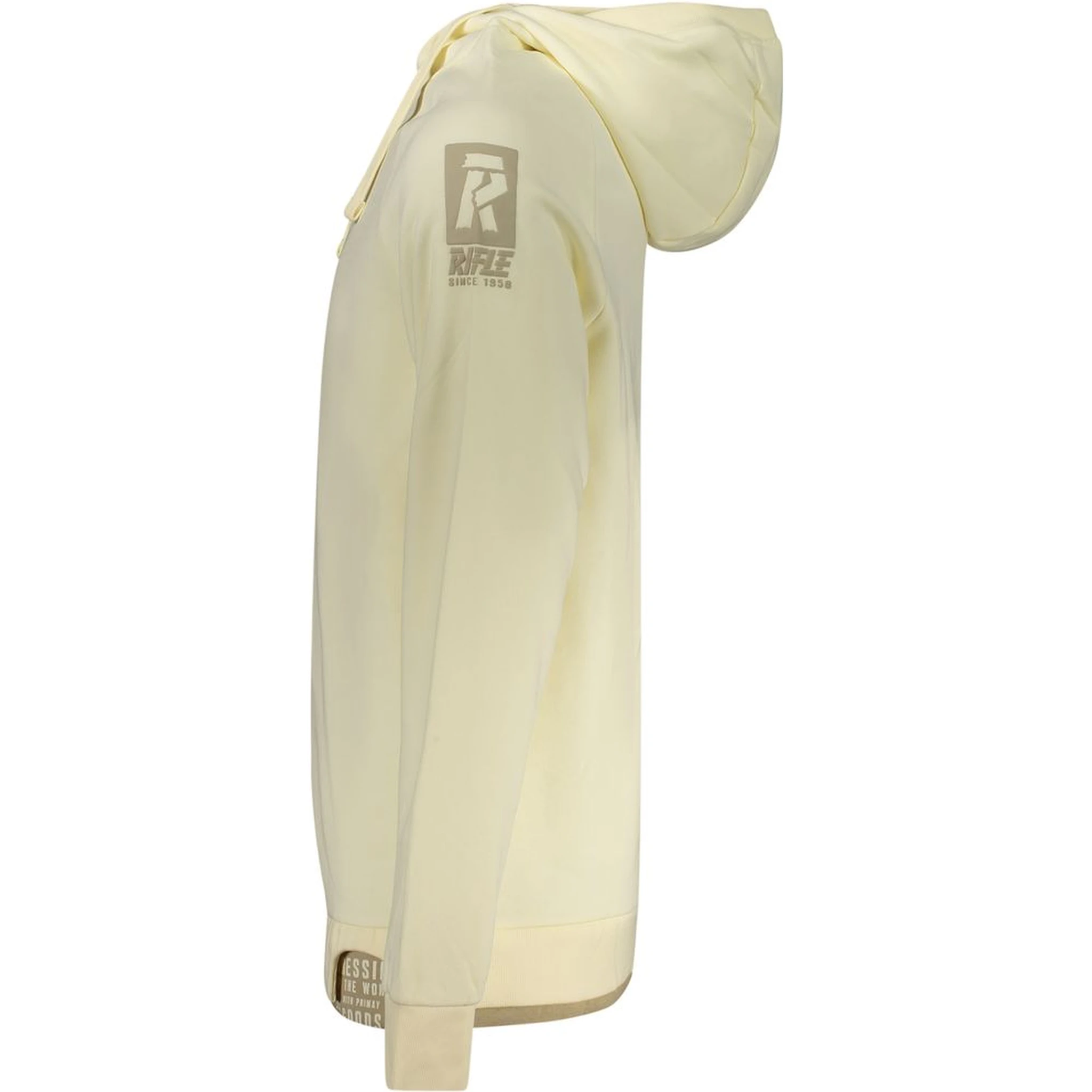 White Cotton Men's Sweatshirt