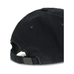 Black Cotton Cap (Baseball Hat)