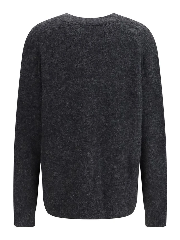 Gray Alpaca Vicugna Pacos Cardigan alternative