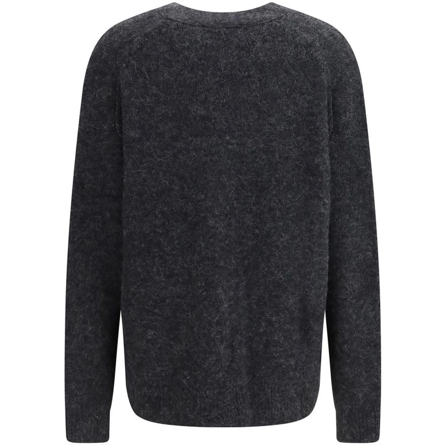 Gray Alpaca Vicugna Pacos Cardigan