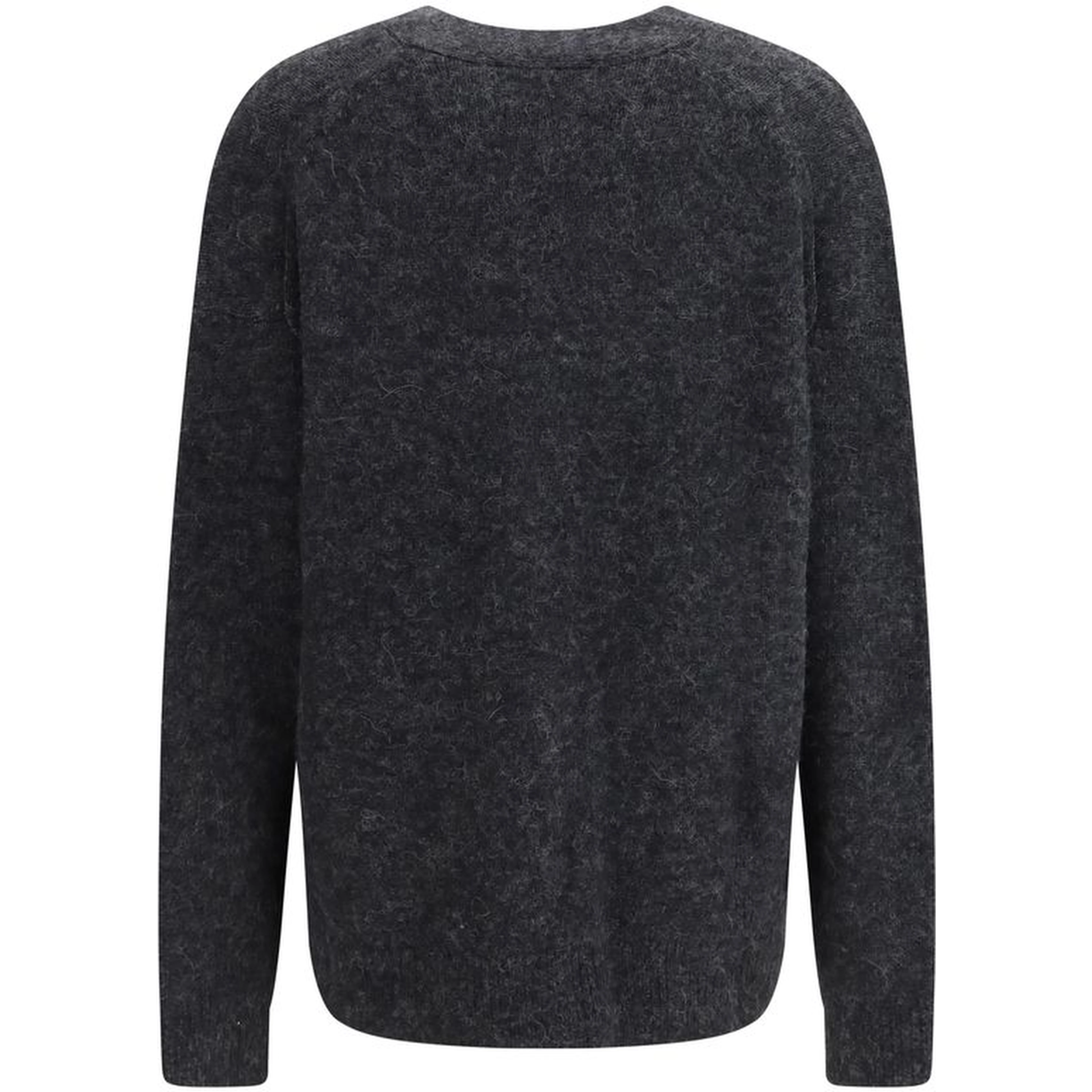 Gray Alpaca Vicugna Pacos Cardigan