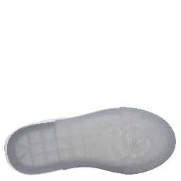 White Leather Low Top Sneakers