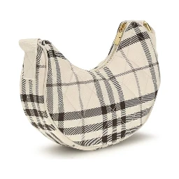 Beige Polyamide Shoulder Bag