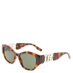 Brown Injected Sunglasses