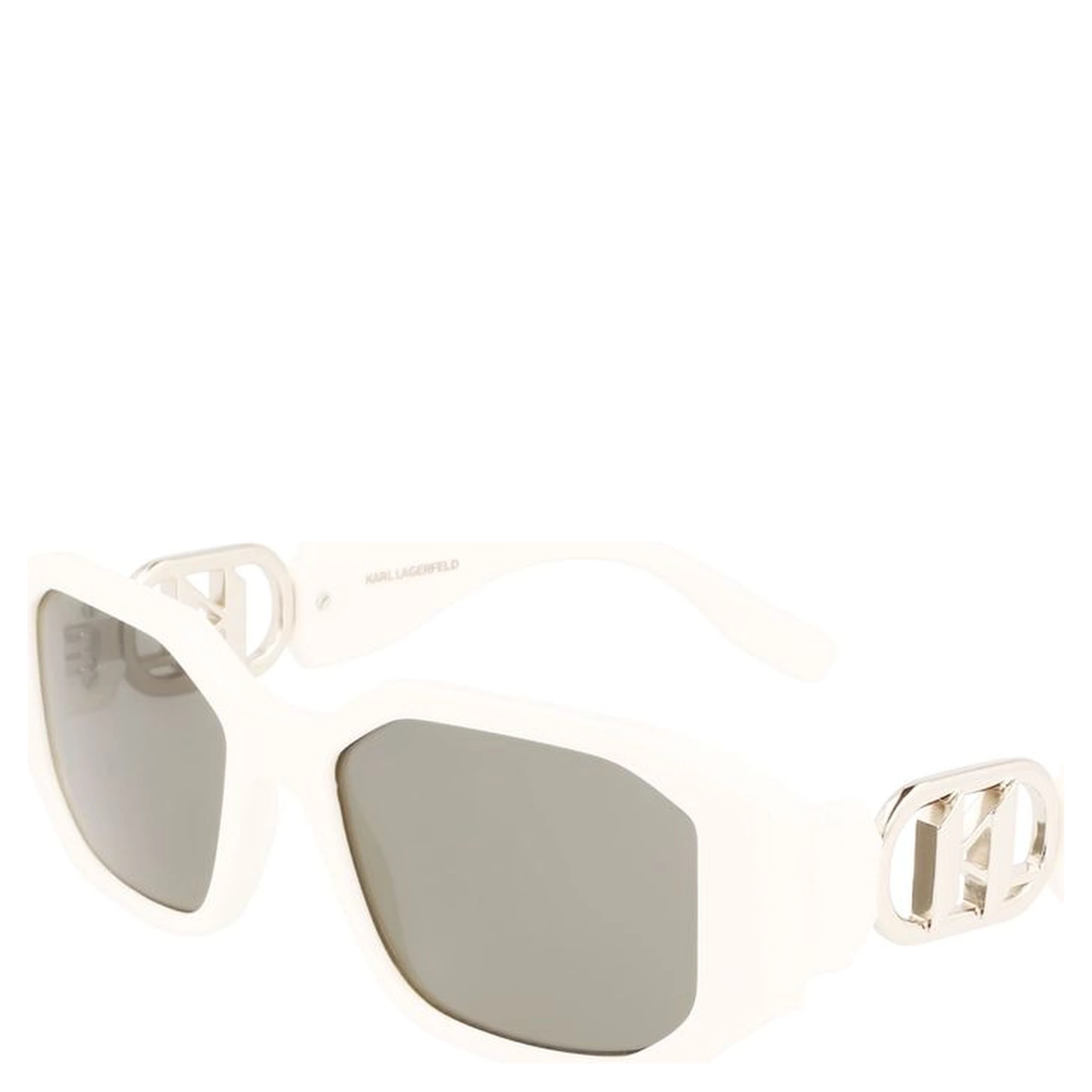 White Injected Sunglasses