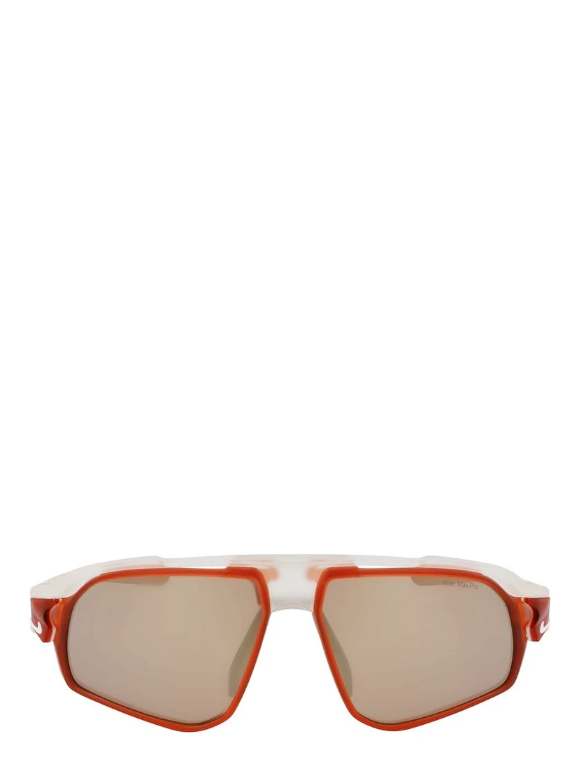 Brown Injected Sunglasses