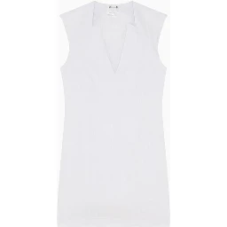 Purple Viscose Casual Dress