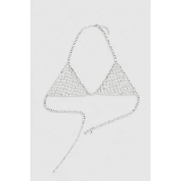 White Copper Bra