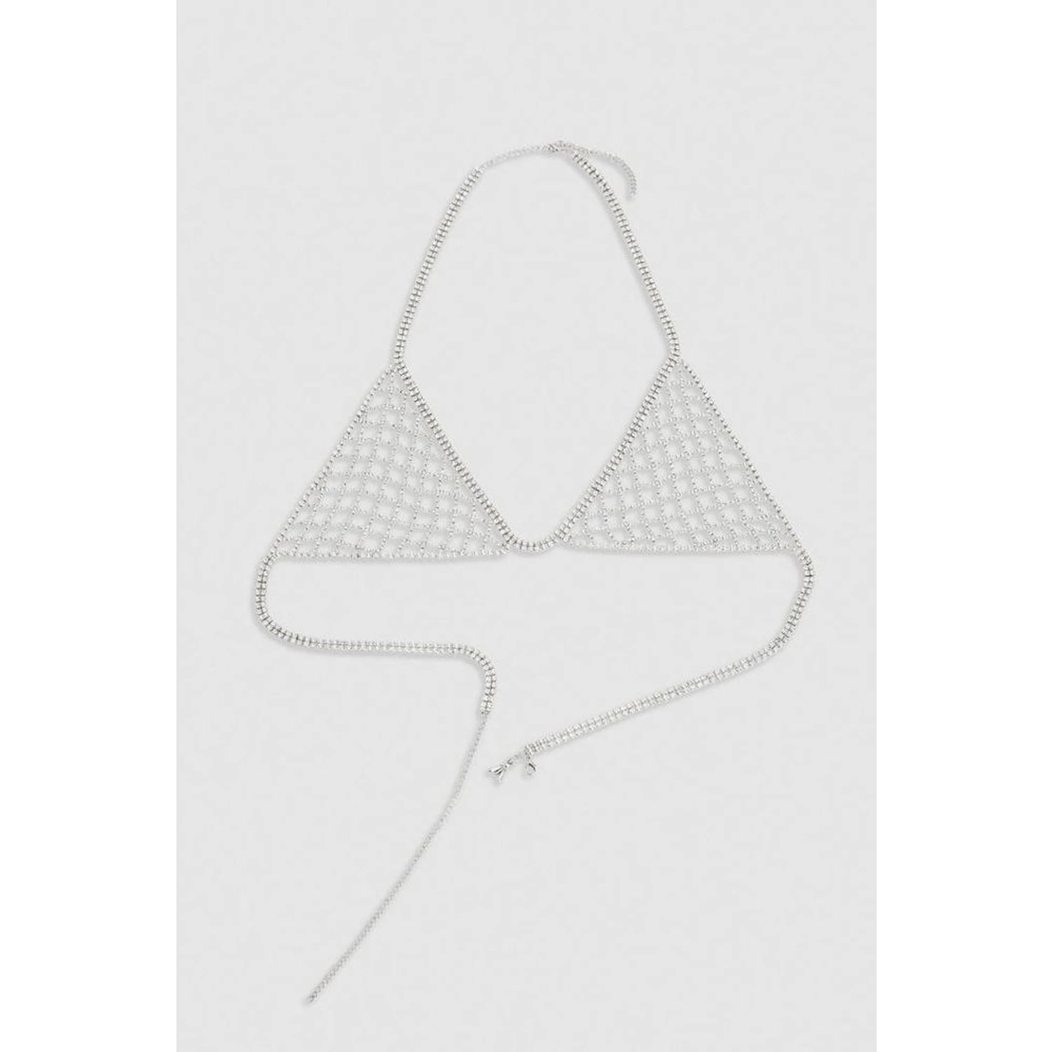 White Copper Bra