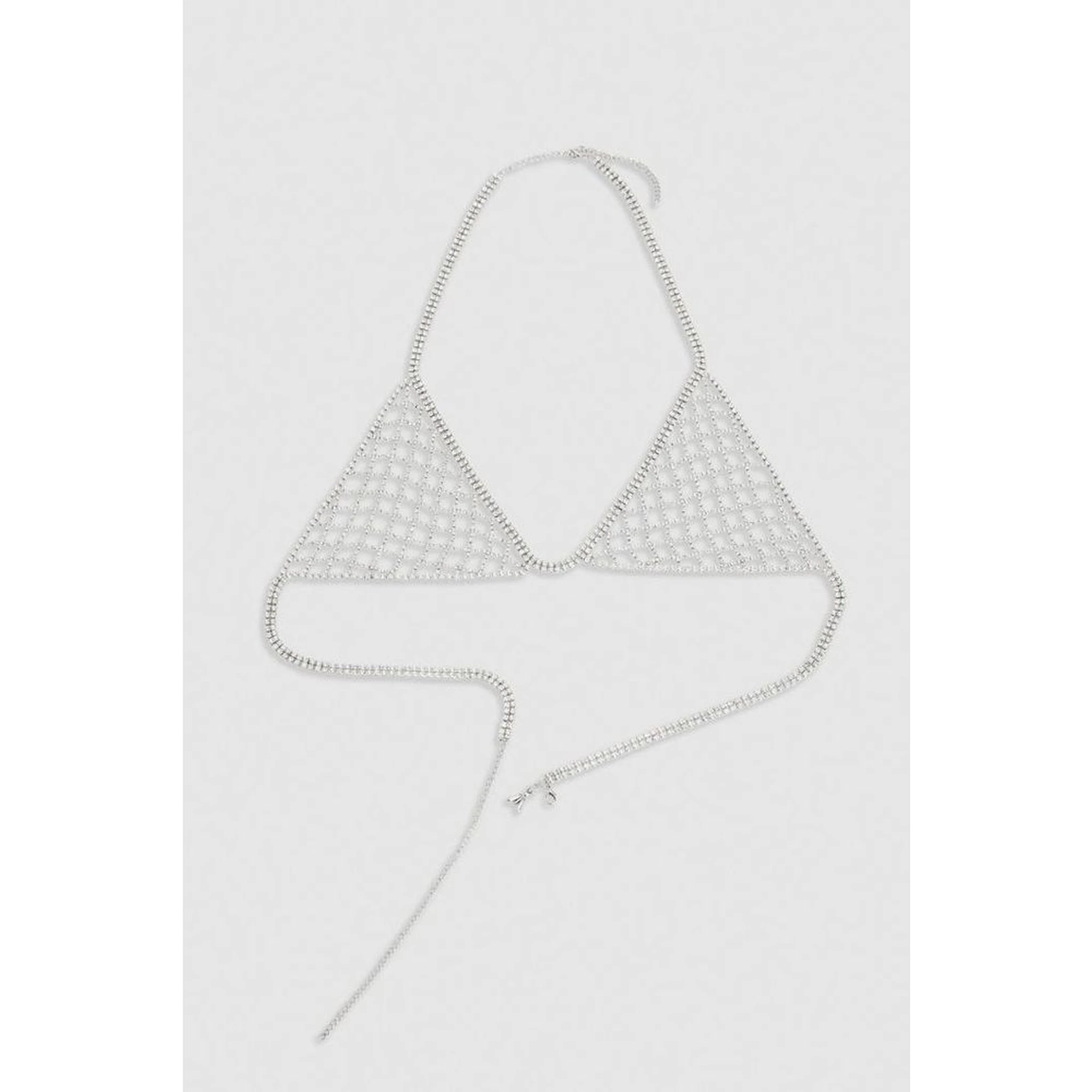 White Copper Bra