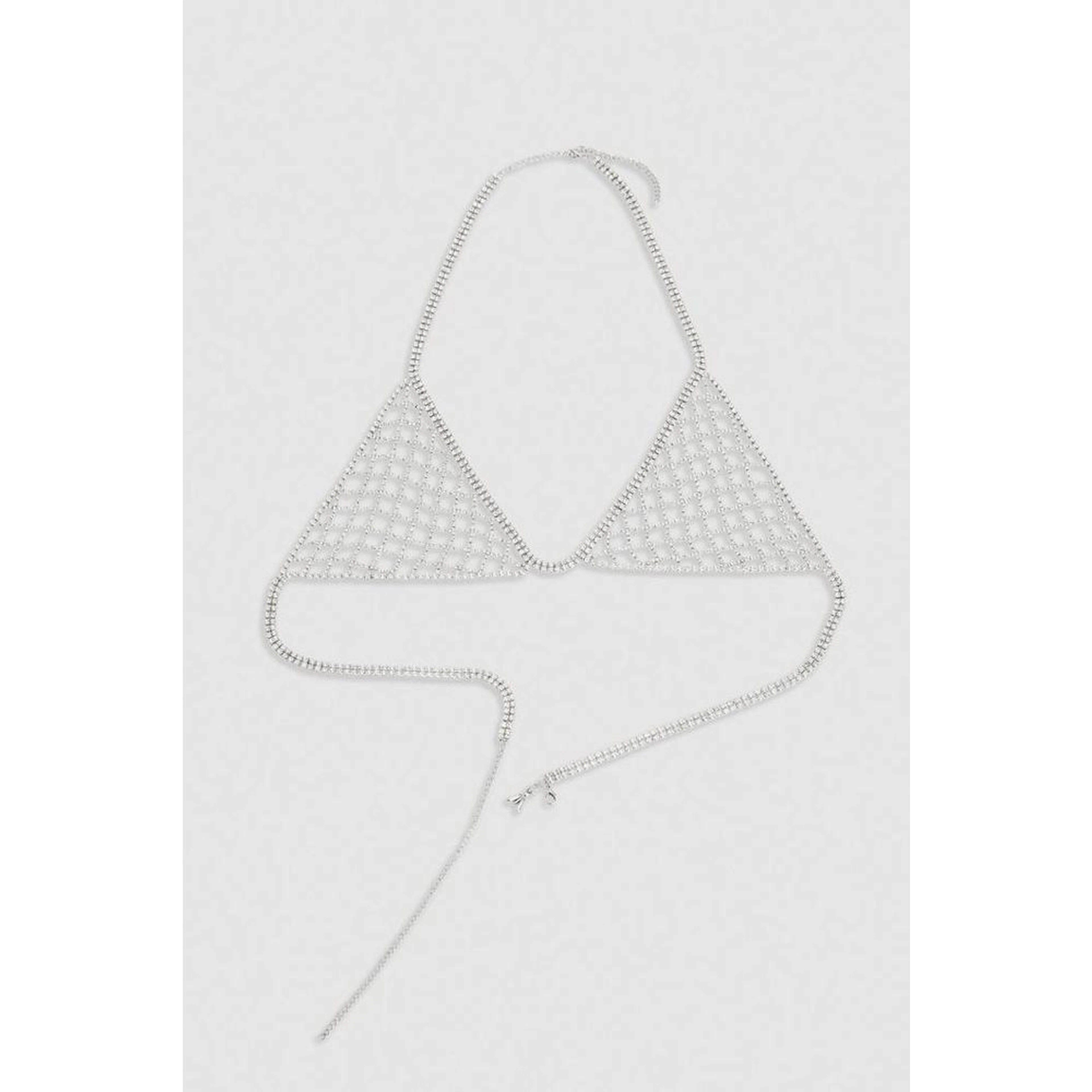 White Copper Bra