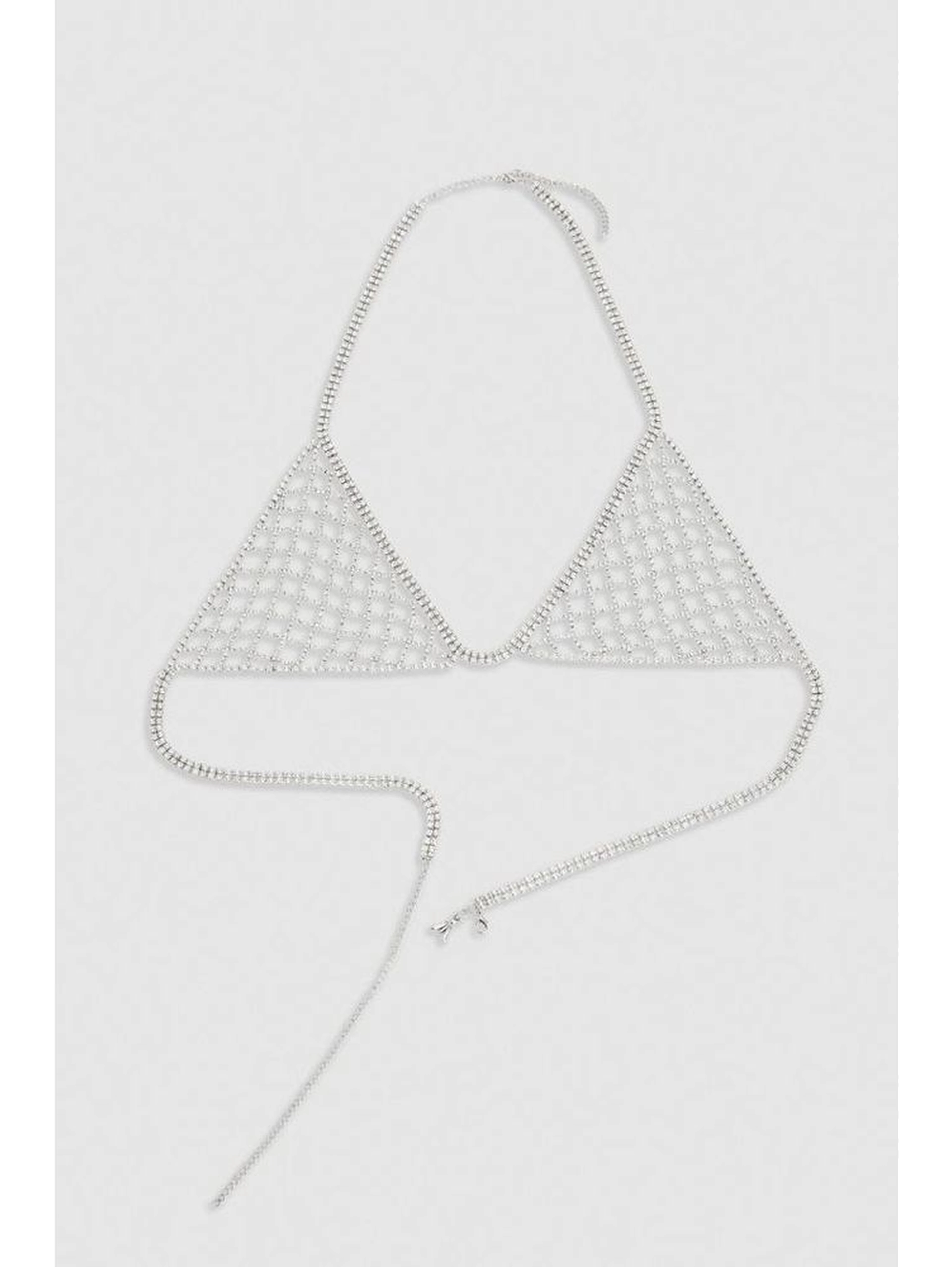 White Copper Bra