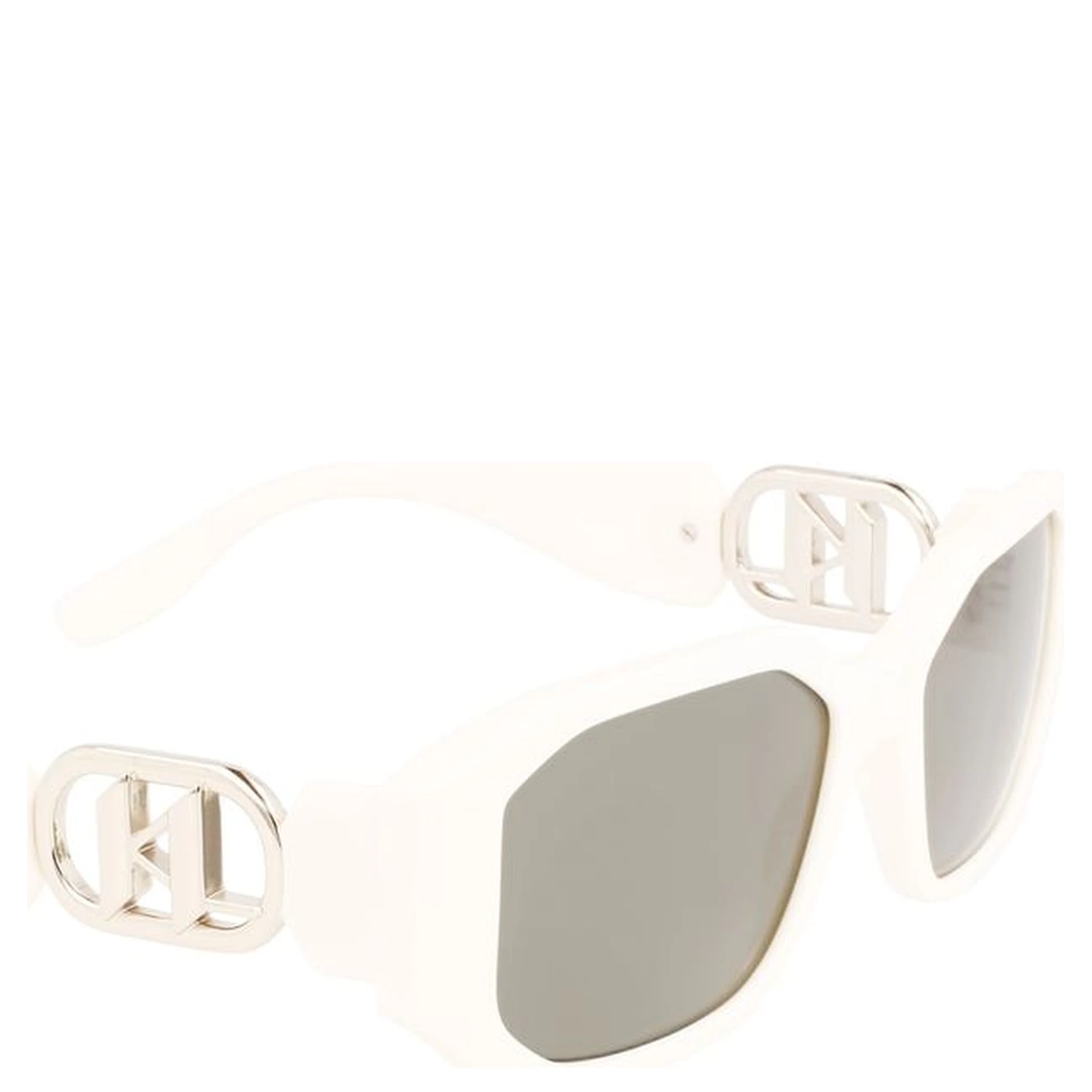 White Injected Sunglasses