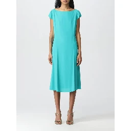 Green Viscose Casual Dress