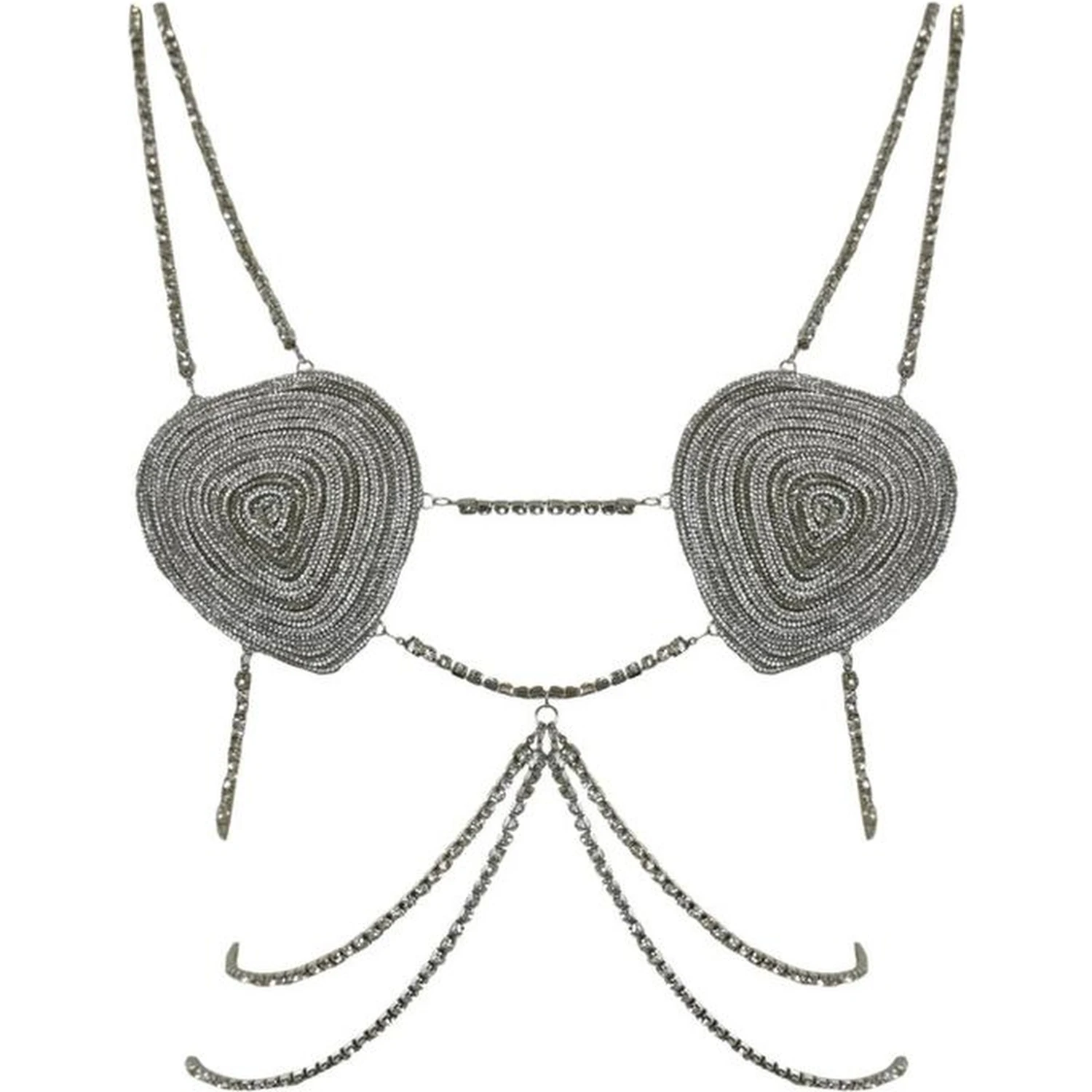 White Copper Bra