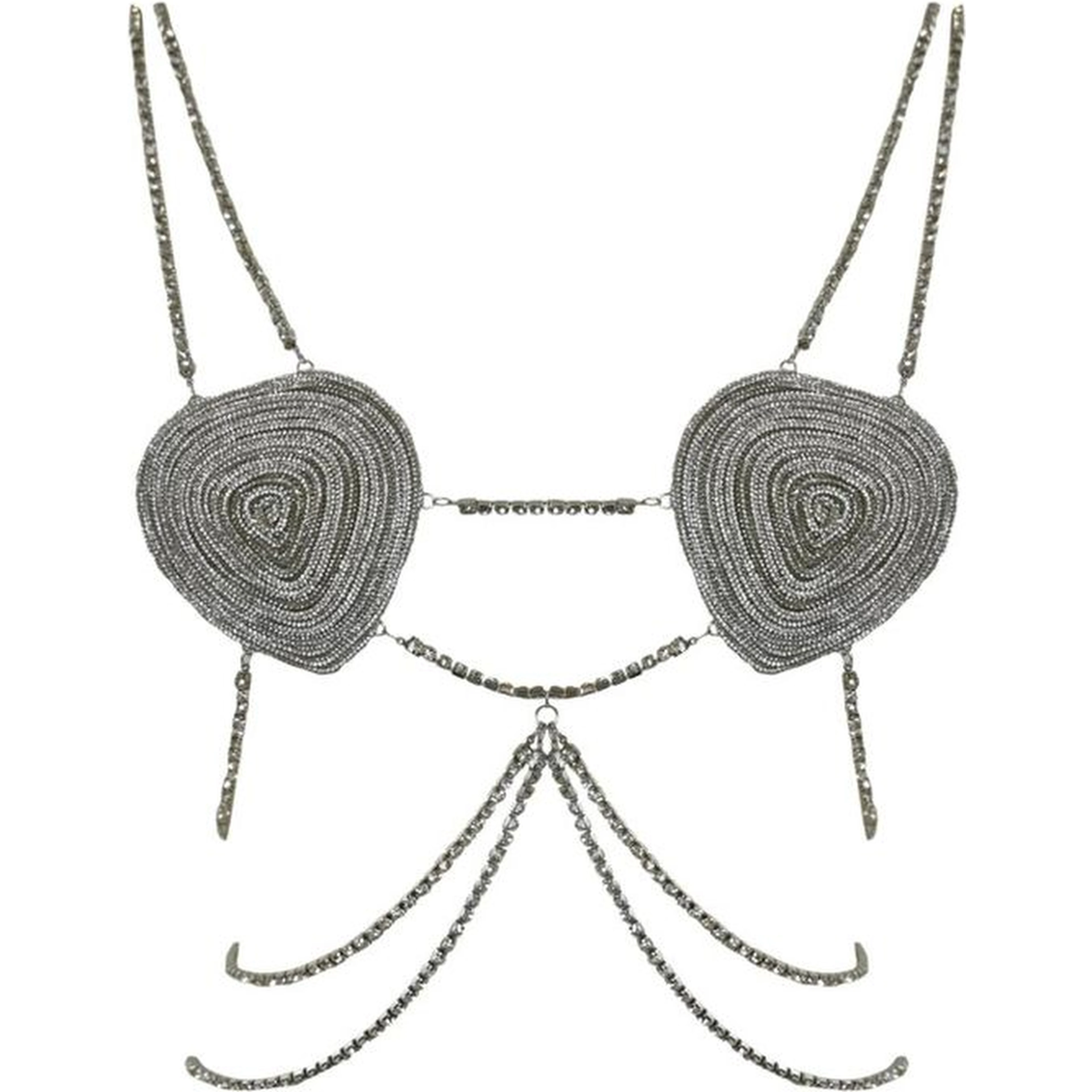 White Copper Bra
