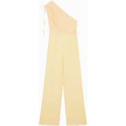 Yellow Polyester Rompers