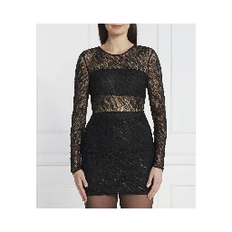 Black Nylon Cocktail Dress