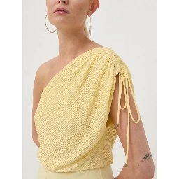 Yellow Polyester Rompers