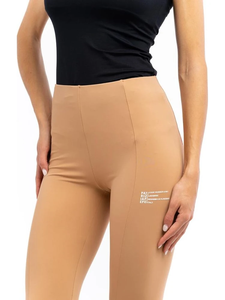 Beige Nylon Leggings alternative