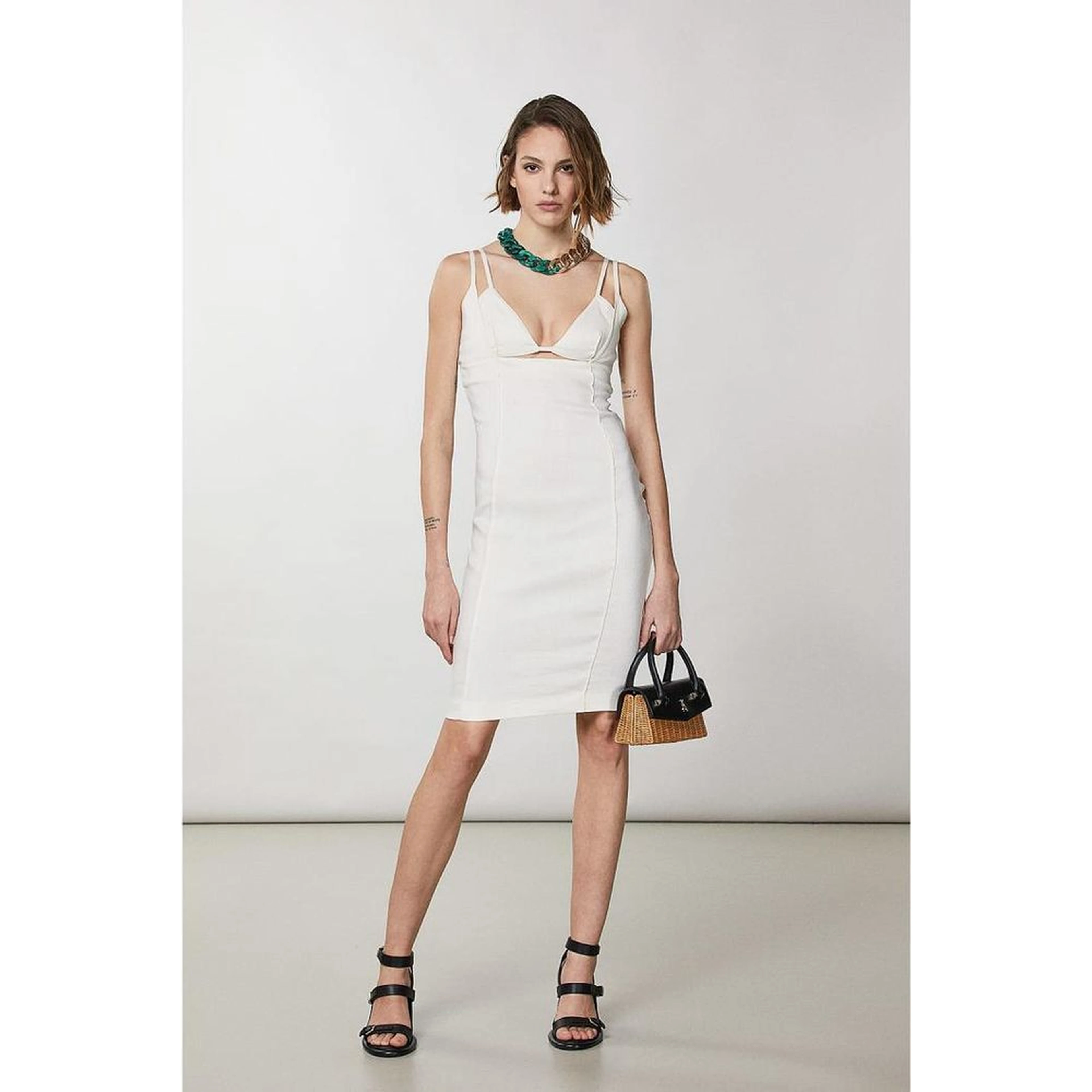 White Flax Casual Dress