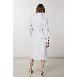 Purple Polyester Coat