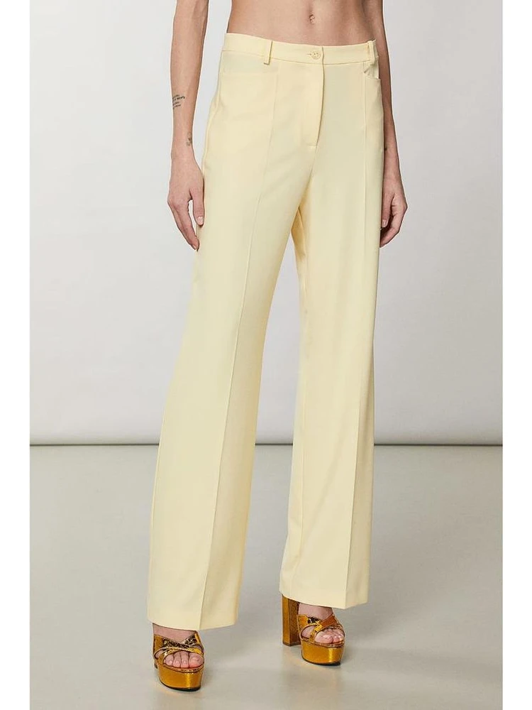 Yellow Polyester Casual Pants alternative