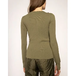 Green Viscose Sweatshirt